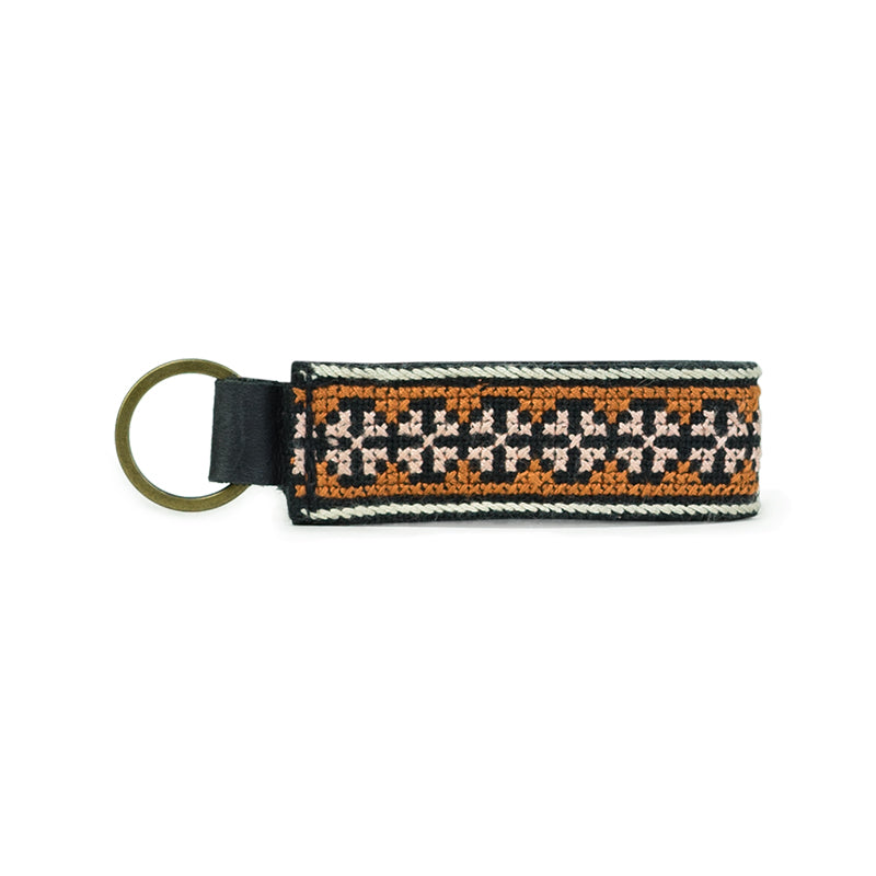 Hmong Leather Keychain