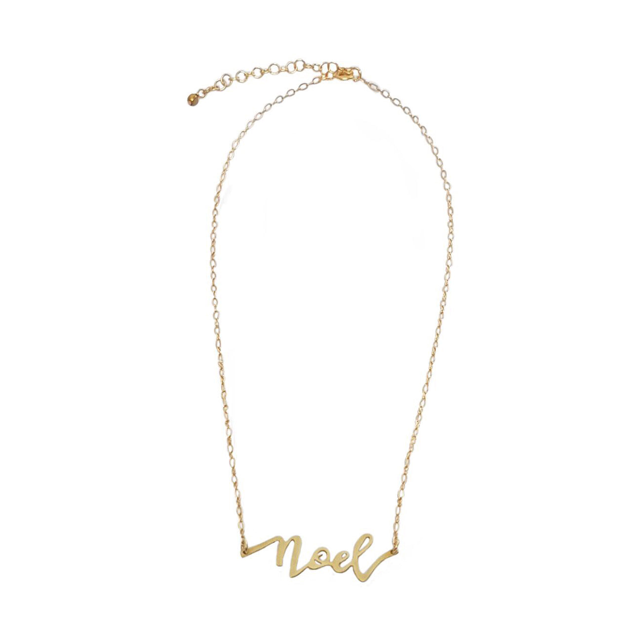 Noel Brass Necklace