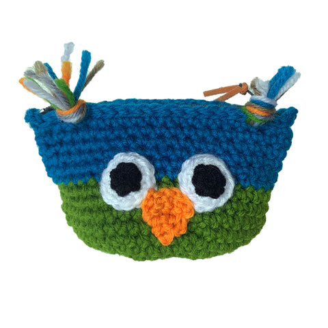 Crochet Owl Coin Purse