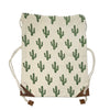 Cactus Drawstring Backpack