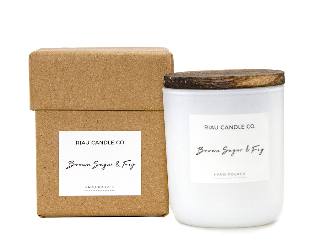 Brown Sugar & Fig Riau Candle