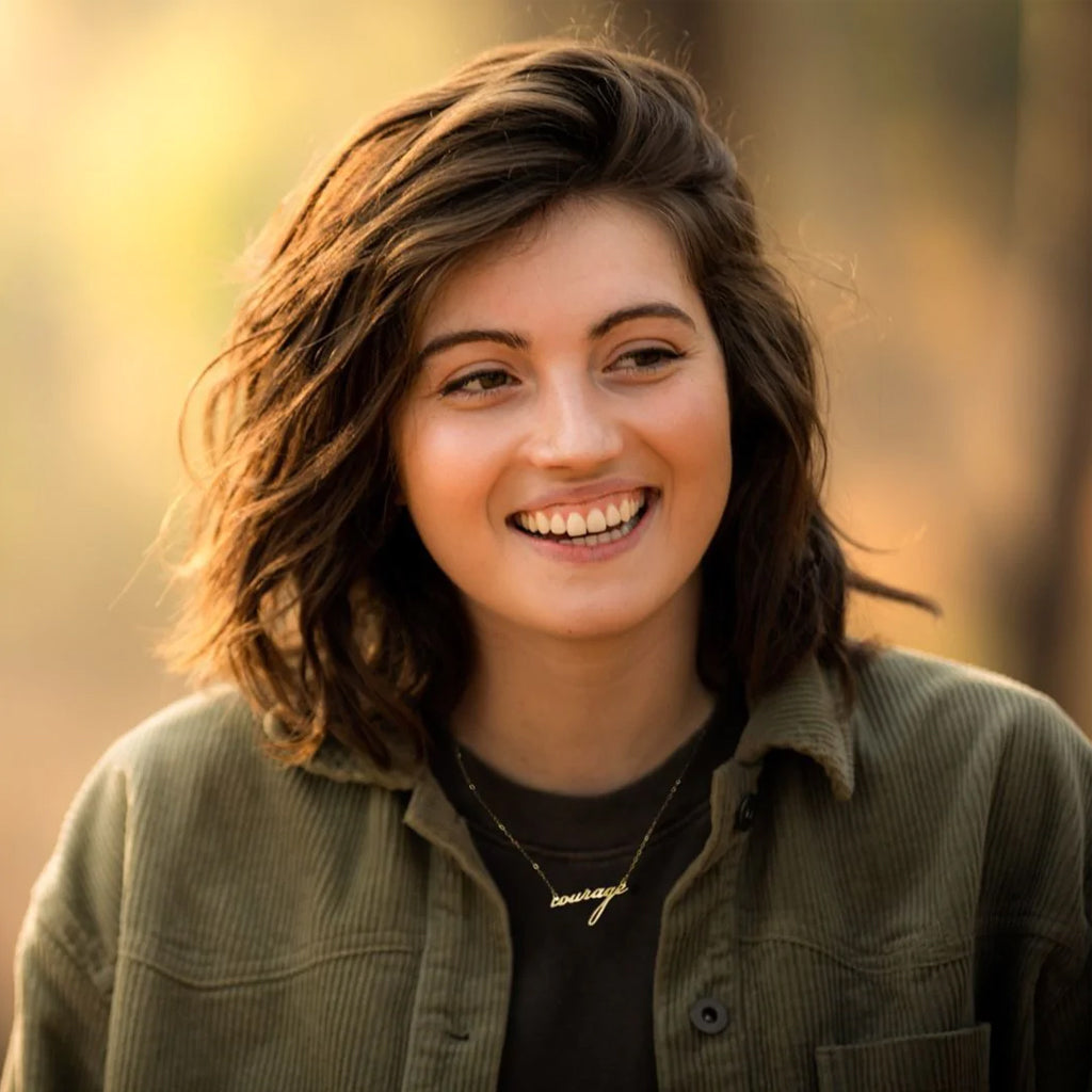 Gold Niru Courage Necklace