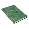 Green & Gold Sari Journal