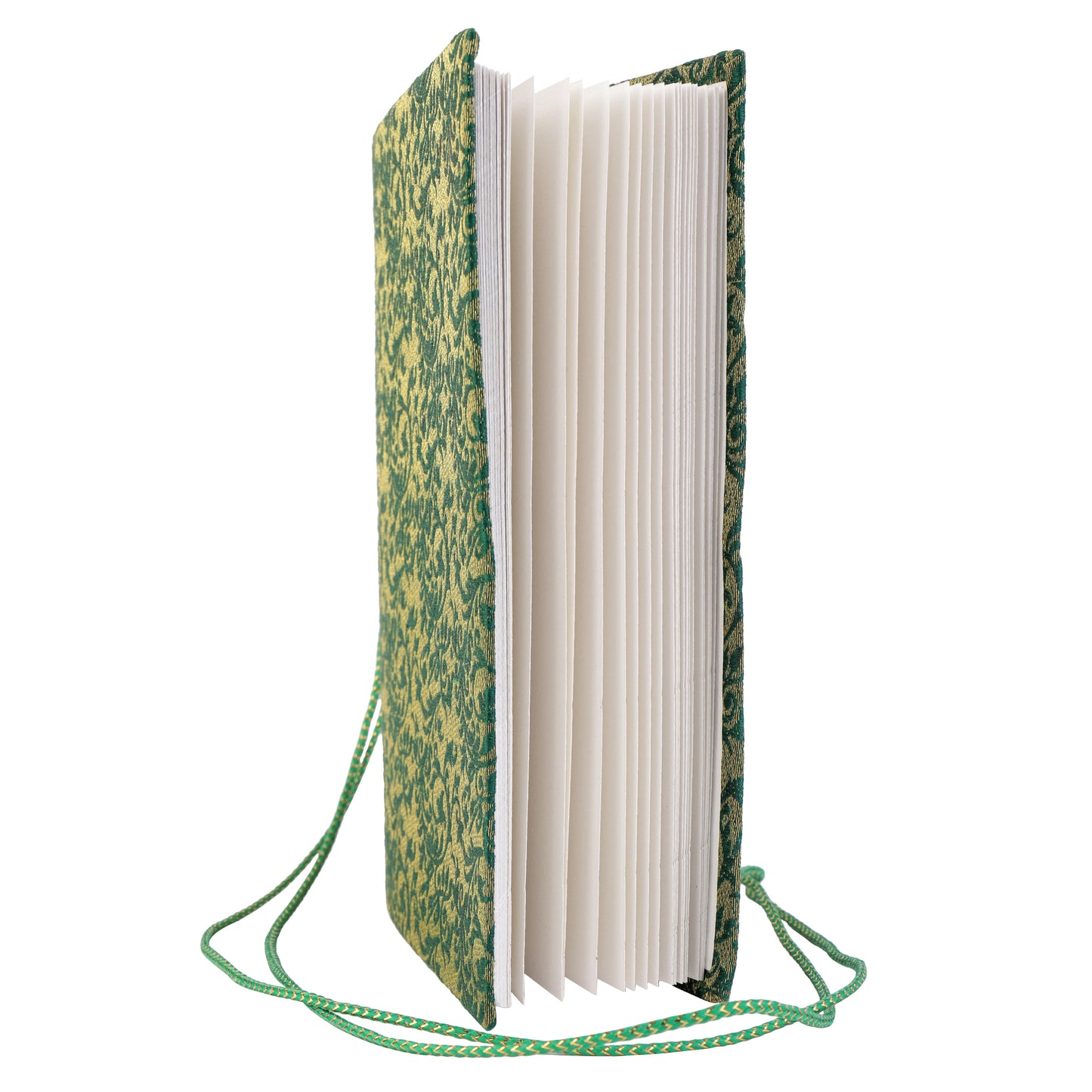 Green & Gold Sari Journal