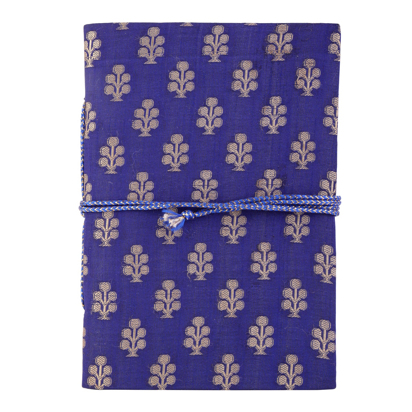 Navy & Gold Sari Journal