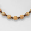 Brown Short Beaded Necklace