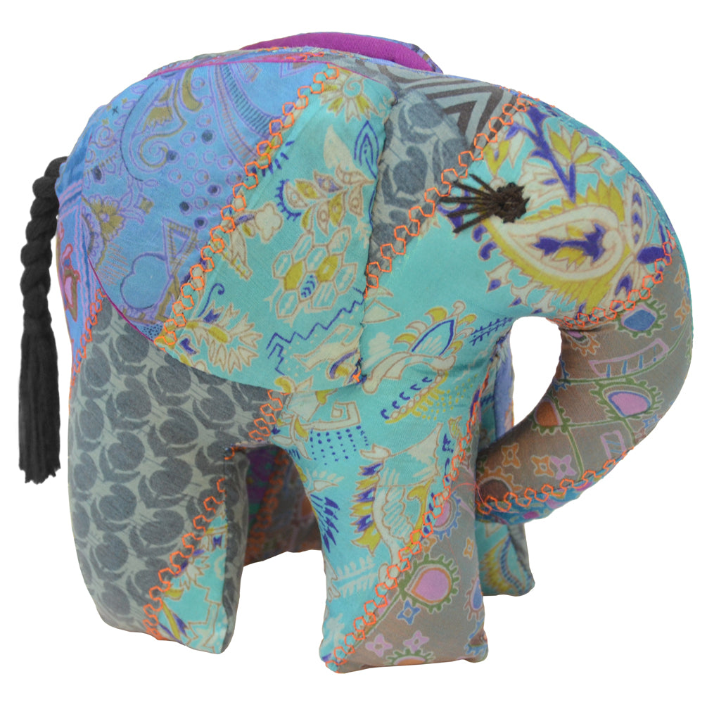 Large Patchwork Elephant - Various Colors