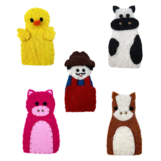 Farmyard Friends Finger Puppets