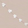 Book Page Paper Heart Garland