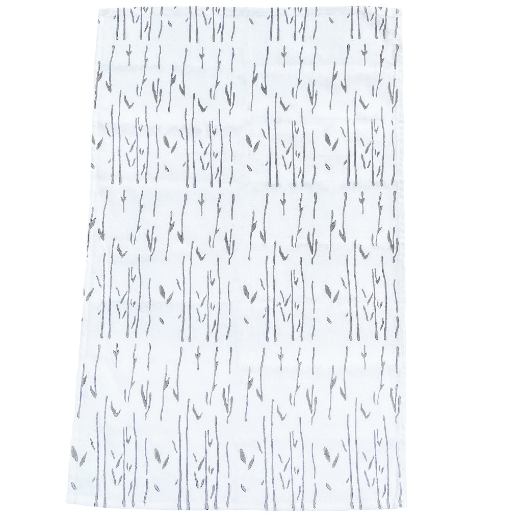 Grey Bamboo Tea Towel