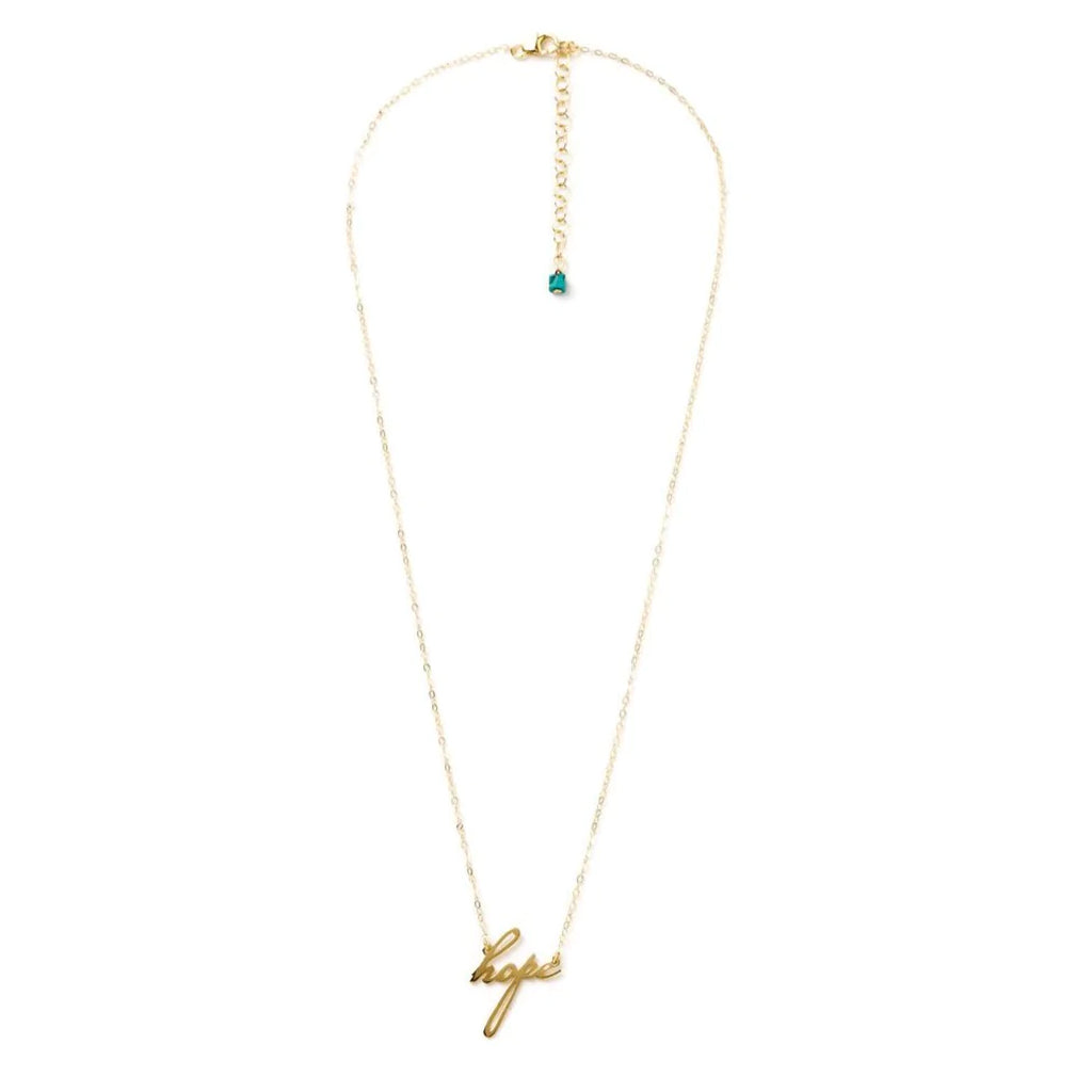 Gold Maya Hope Necklace