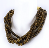 Shakti Beaded Necklace in Brown