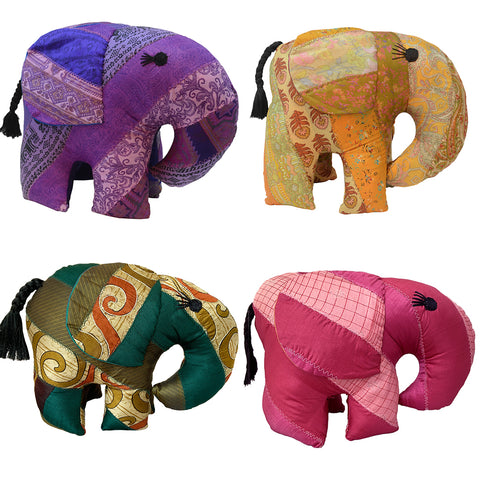Jumbo Patchwork Elephant - Various Colors