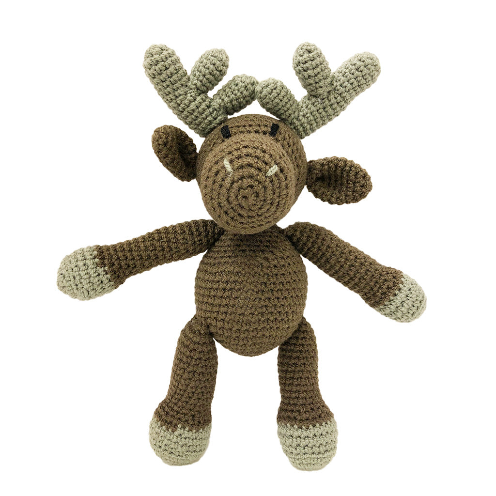 Crocheted Moose