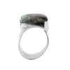 Azurite Silver Ring