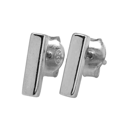 Sterling Silver Bar Earrings