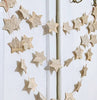 Book Page Paper Star Garland