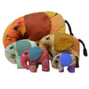 Mini Patchwork Elephant - Various Colors